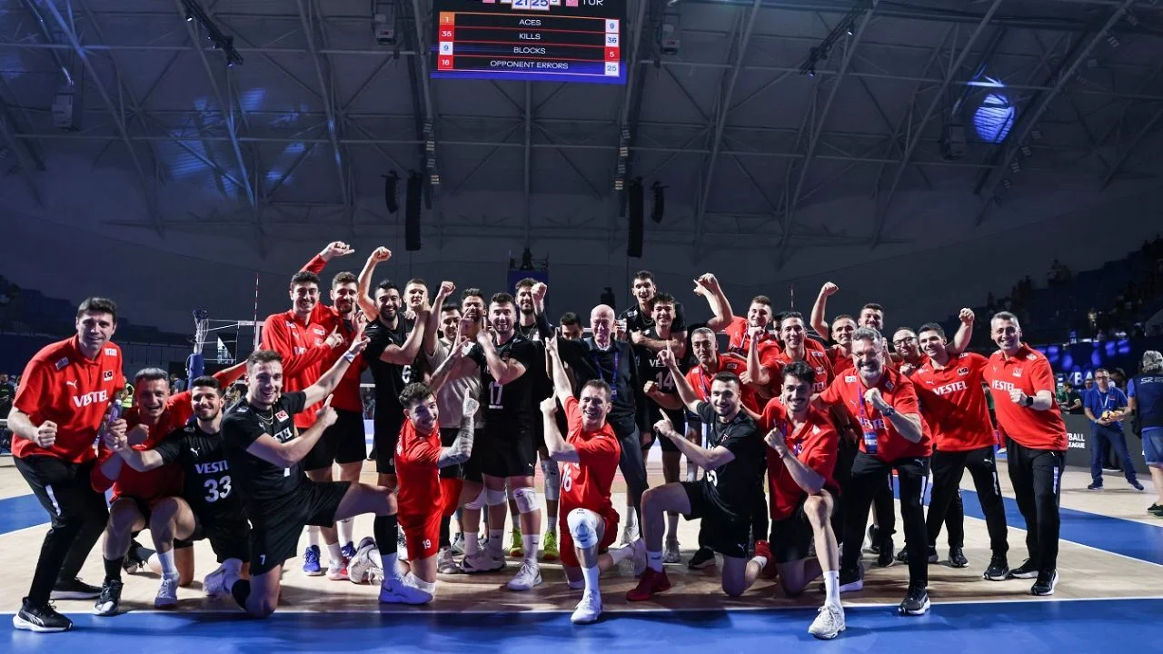  Türkiye, 2025 FIVB Milletler Ligi’nde Bulgaristan’ı 3-0 mağlup ederek
