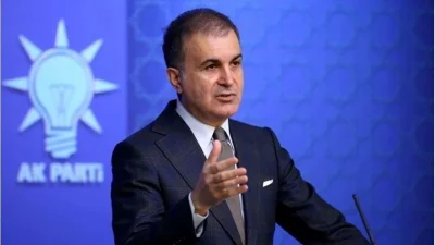  AK Parti Sözcüsü Ömer Çelik, Şam’da bir kiliseye düzenlenen