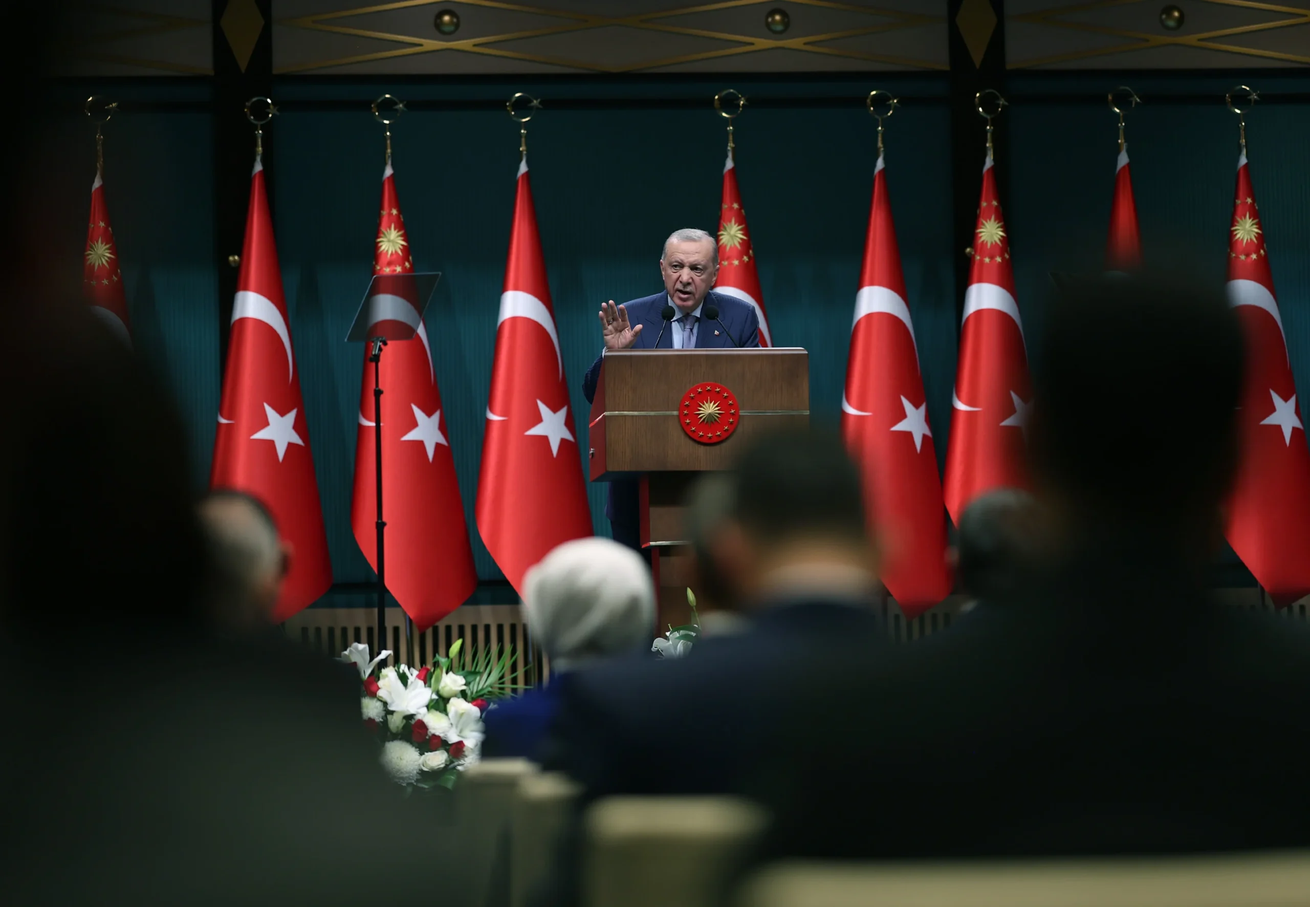 Cumhurbaşkanı Erdoğan, Türkiye’nin istikrarını hedef alan söylemlere tepki göstererek, milli