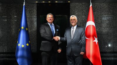 Ankara’da düzenlenen Türkiye-AB Ticaret Diyaloğu Toplantısı'nda, vize süreçlerinin hızlandırılması ve