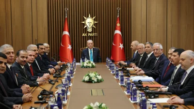 Cumhurbaşkanı Recep Tayyip Erdoğan, Irak Temsilciler Meclisi Başkanı Mahmud Meşhedani’yi