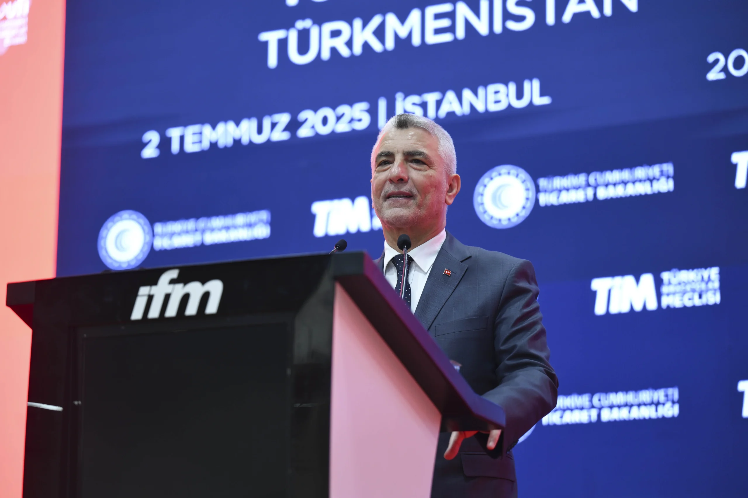  Ticaret Bakanı Ömer Bolat, Türkiye-Türkmenistan ticaret hacminin 2025'in ilk