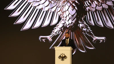  Şam’da tanıtılan yeni ulusal logo, Suriye’nin birlik ve yeniden