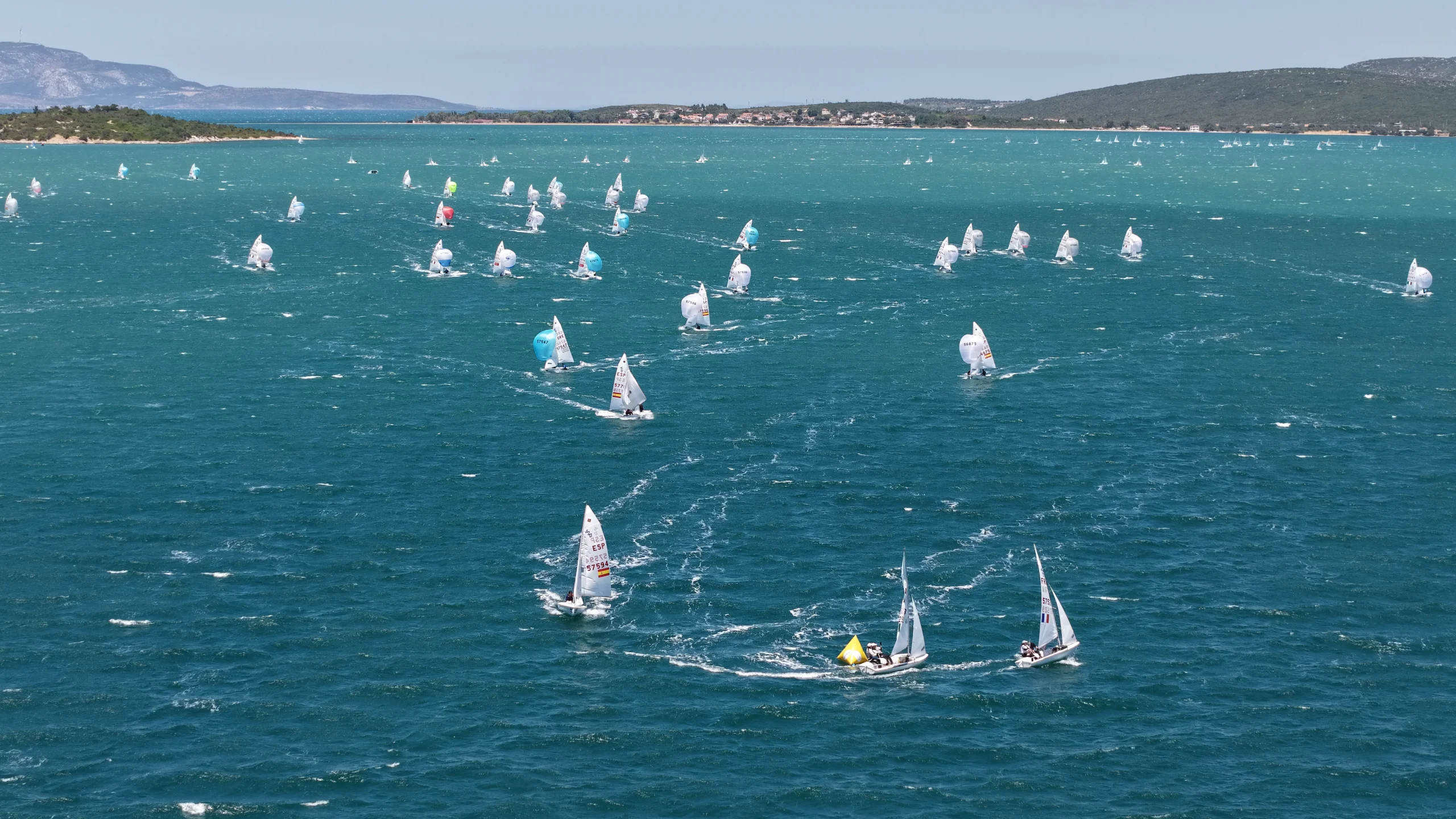 Uluslararası yelken dünyasının prestijli organizasyonlarından 420 Dünya Şampiyonası, İzmir