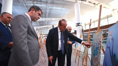  KKTC Başbakan Yardımcısı Ataoğlu, Mersin’de açılan "Ada Kıbrıs" sergisinde,