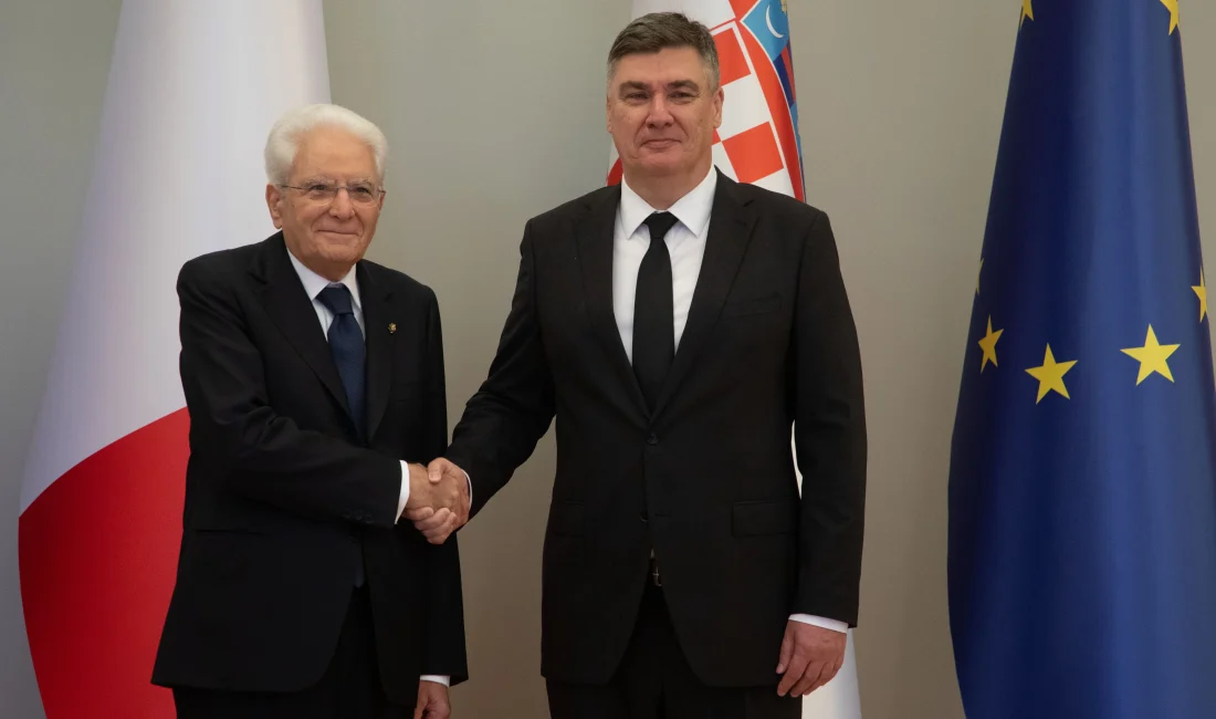  İtalya Cumhurbaşkanı Sergio Mattarella, Zagreb temaslarında Batı Balkanlar’ın AB