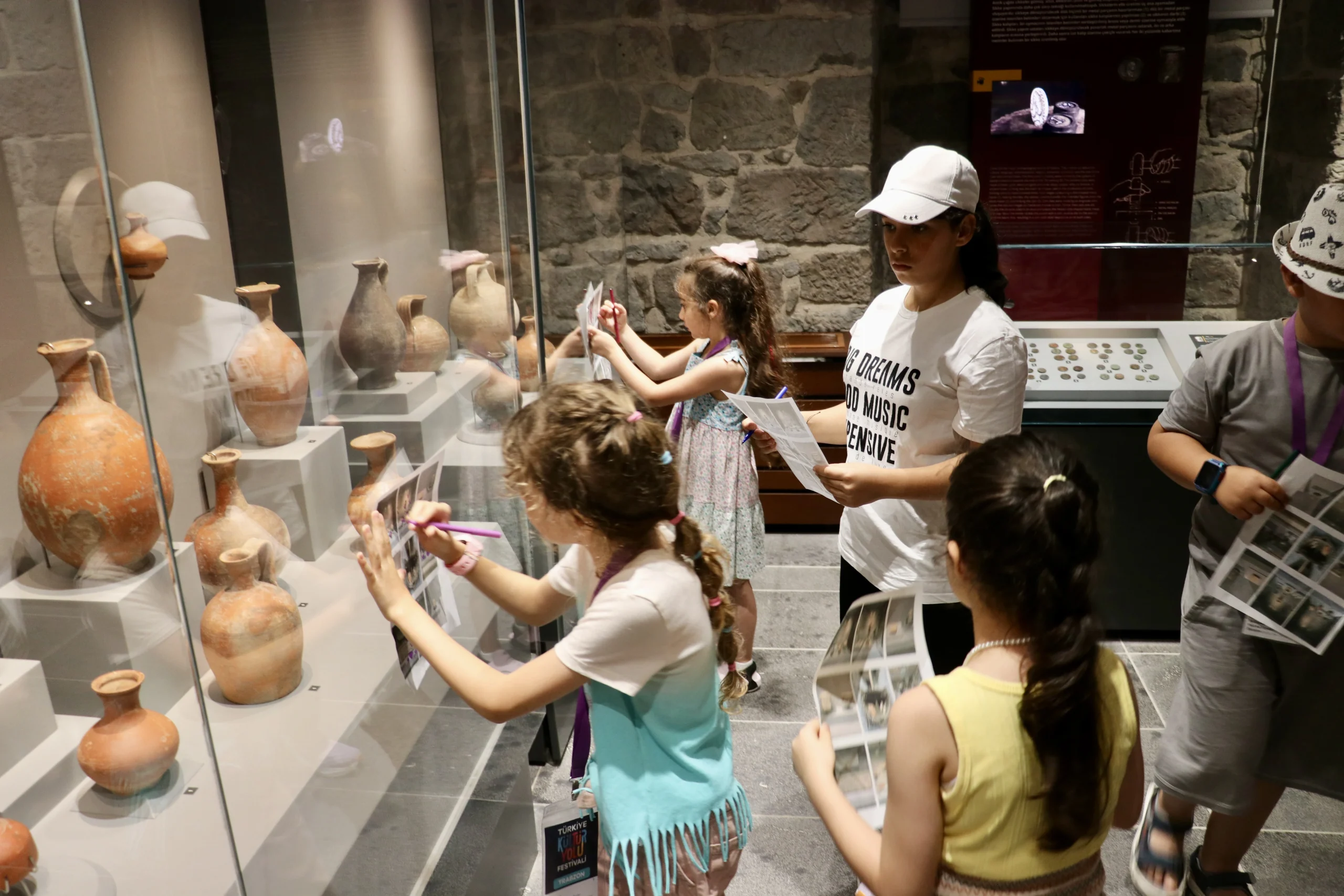 Trabzon Kültür Yolu Festivali, üçüncü gününde çocuklara yönelik yaratıcı ve