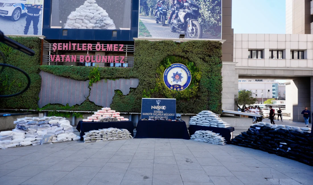 İstanbul merkezli düzenlenen uluslararası uyuşturucu operasyonunda 365 kilogram uyuşturucu ele
