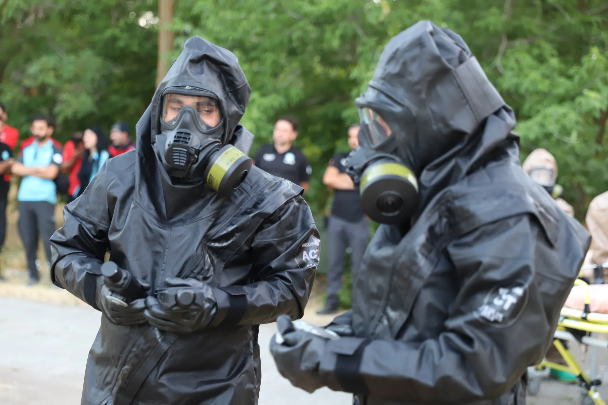 Van’ın Muradiye ilçesinde kimyasal, biyolojik, radyoaktif ve nükleer (KBRN) tehditlere