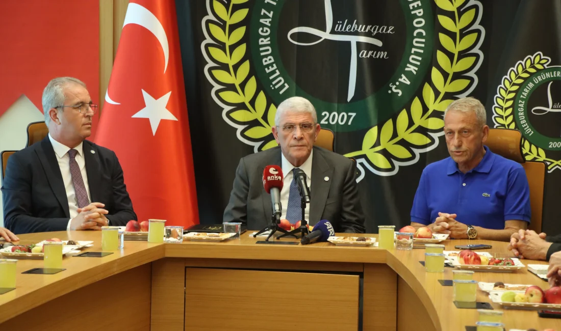 İYİ Parti Genel Başkanı Müsavat Dervişoğlu, Kırklareli’nde gerçekleştirdiği ziyaretlerde, ülke