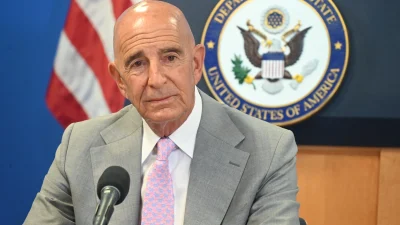  ABD'nin Ankara Büyükelçisi ve Suriye Özel Temsilcisi Tom Barrack,