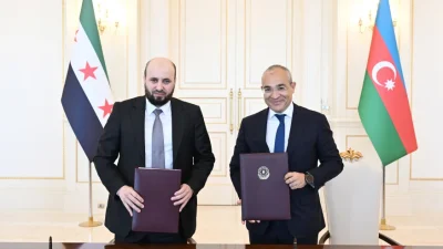 Bakü’de bir araya gelen Aliyev ve Şara, enerji başta olmak