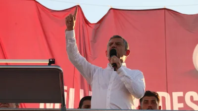 CHP lideri Özgür Özel, Malatya'daki mitingde teröre karşı yıllardır aynı