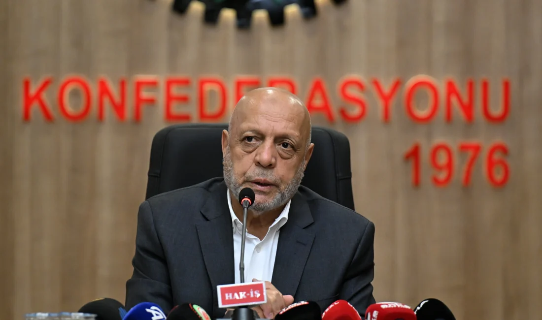 HAK-İŞ Genel Başkanı Mahmut Arslan, kamu işçilerine yönelik toplu sözleşme