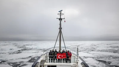 Türk bilim insanları, Kuzey Kutbu’nda 82 derece enleme ulaşarak iklim