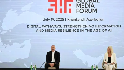  Azerbaycan Cumhurbaşkanı İlham Aliyev, Ukrayna'ya işgal karşısında direnme çağrısı