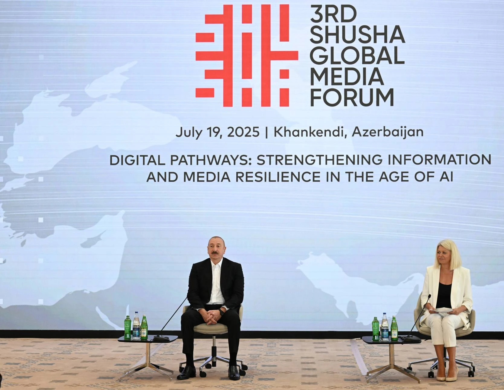  Azerbaycan Cumhurbaşkanı İlham Aliyev, Ukrayna'ya işgal karşısında direnme çağrısı