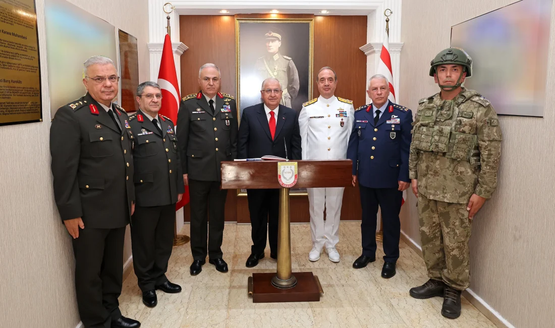 Milli Savunma Bakanı Yaşar Güler, Kıbrıs Barış Harekâtı’nın yıl dönümünde