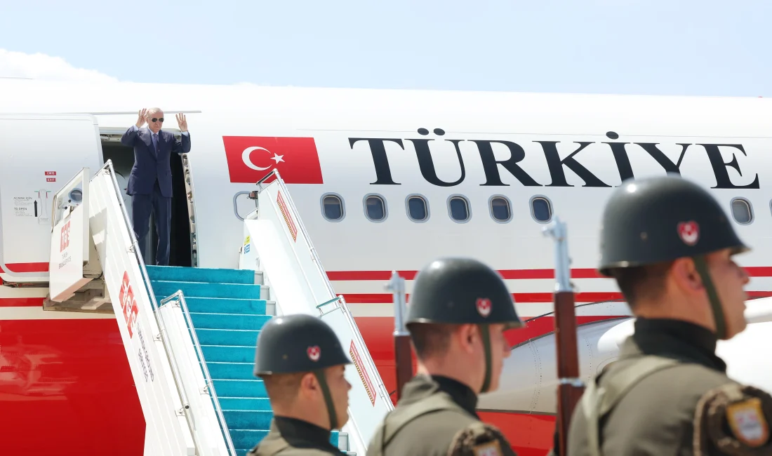 Cumhurbaşkanı Erdoğan, Lefkoşa’da düzenlenecek resmi törenler için KKTC’ye hareket etti,