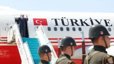 Cumhurbaşkanı Erdoğan, Lefkoşa’da düzenlenecek resmi törenler için KKTC’ye hareket etti,
