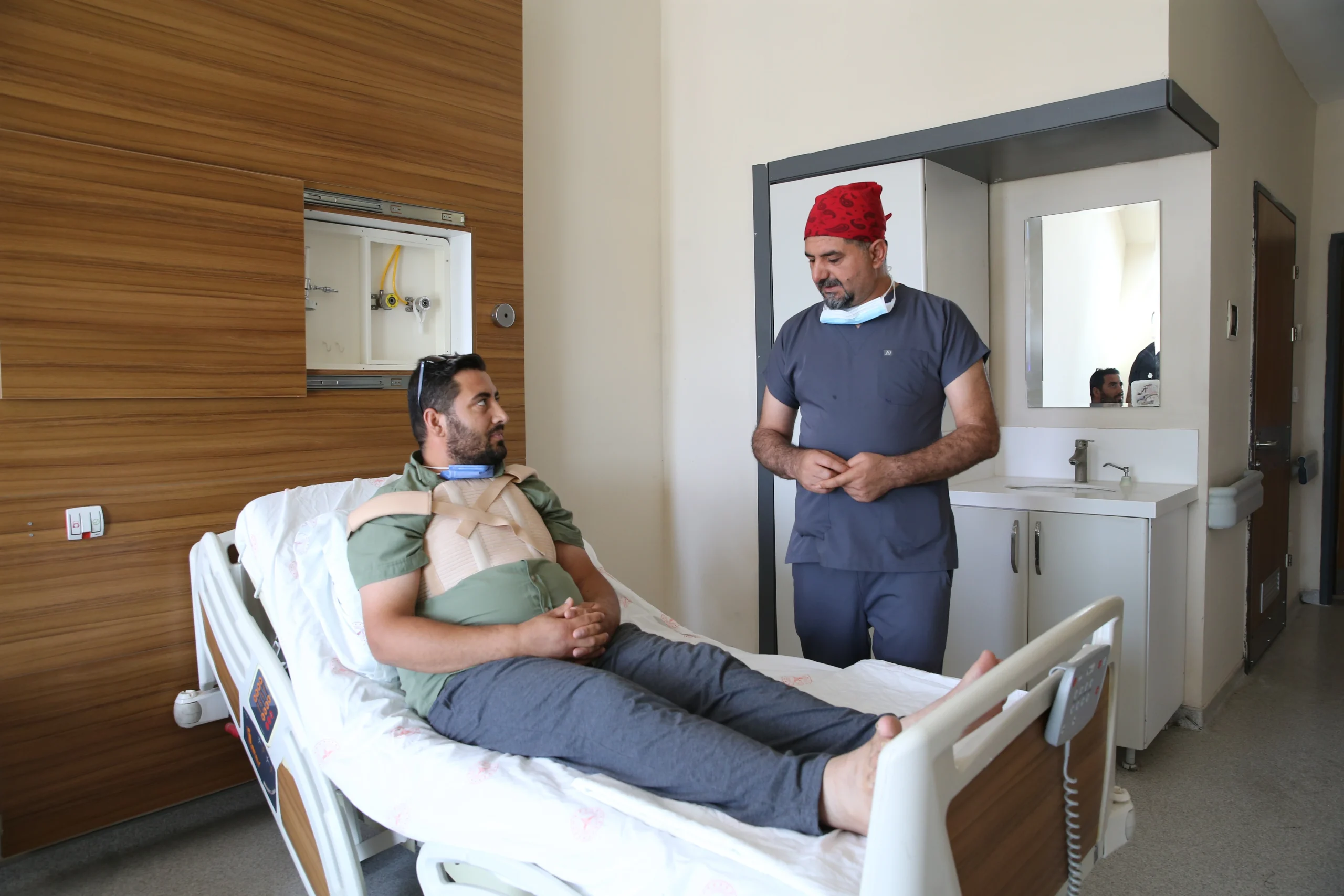  Van’da aort damarında genişleme tespit edilen genç hasta, riskli