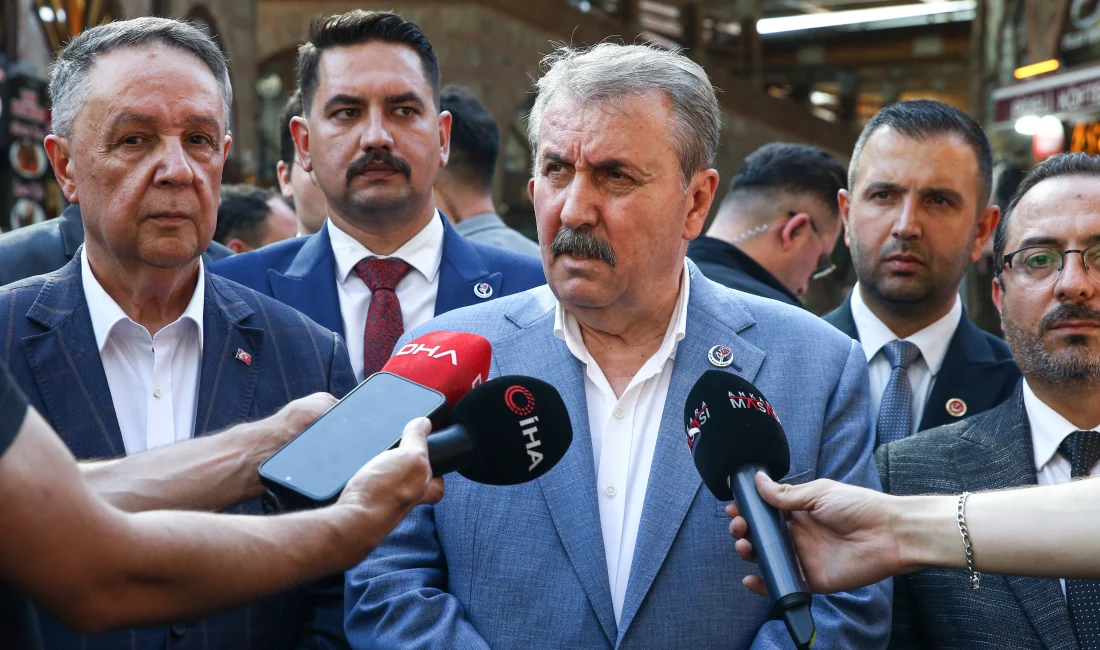 Destici: Suriye’nin Kuzeyinde Terör Bitmeli, Gerekirse Harekât Başlamalı BBP Genel Başkanı Mustafa Destici, "Terörün kaynağı ortadan kaldırılmalı,