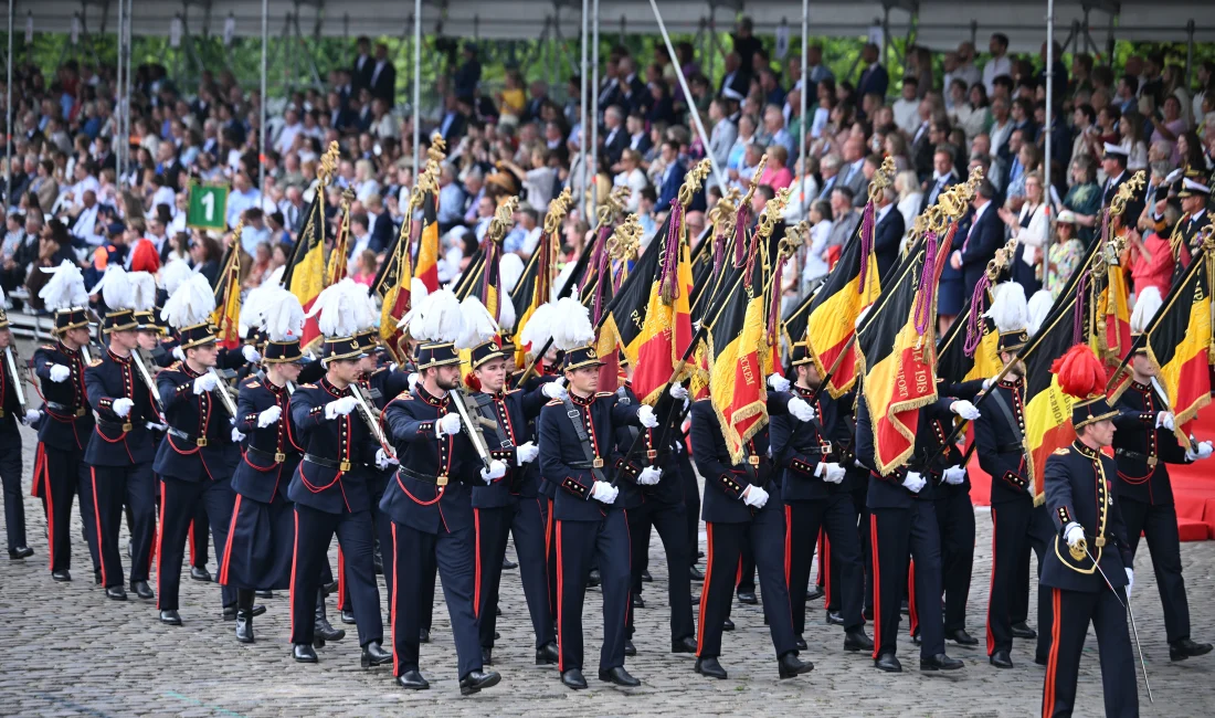 Belçika'nın 194. kuruluş yıl dönümü, Kraliyet ailesinin katıldığı törenler ve