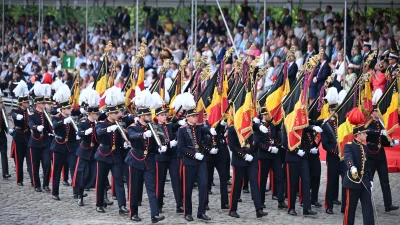 Belçika'nın 194. kuruluş yıl dönümü, Kraliyet ailesinin katıldığı törenler ve
