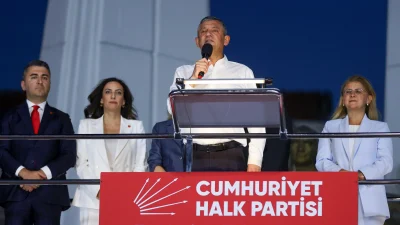 CHP Genel Başkanı Özgür Özel, Bakırköy'deki mitingde konuştu: “Orman yangınlarında