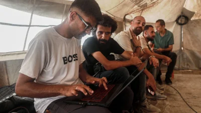 Gazze’deki abluka ve yardım engelleri halkı açlığa sürüklüyor. Foto muhabiri