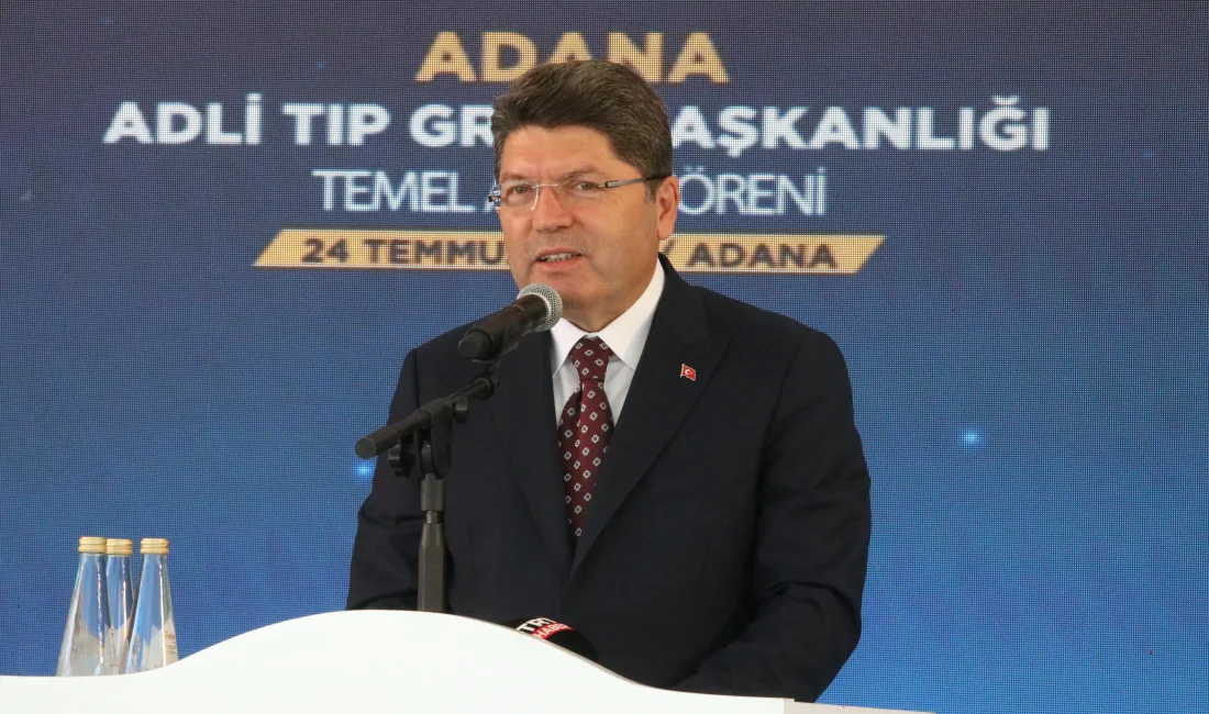 Adalet Bakanı Yılmaz Tunç, Adana Adli Tıp Grup Başkanlığı temel