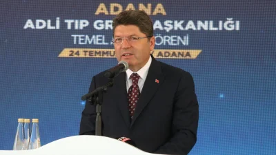 Adalet Bakanı Yılmaz Tunç, Adana Adli Tıp Grup Başkanlığı temel