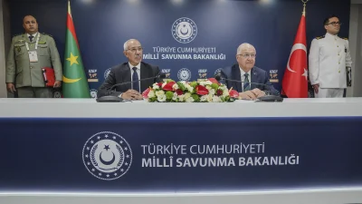 Milli Savunma Bakanı Yaşar Güler ve Moritanya Savunma Bakanı Hanana