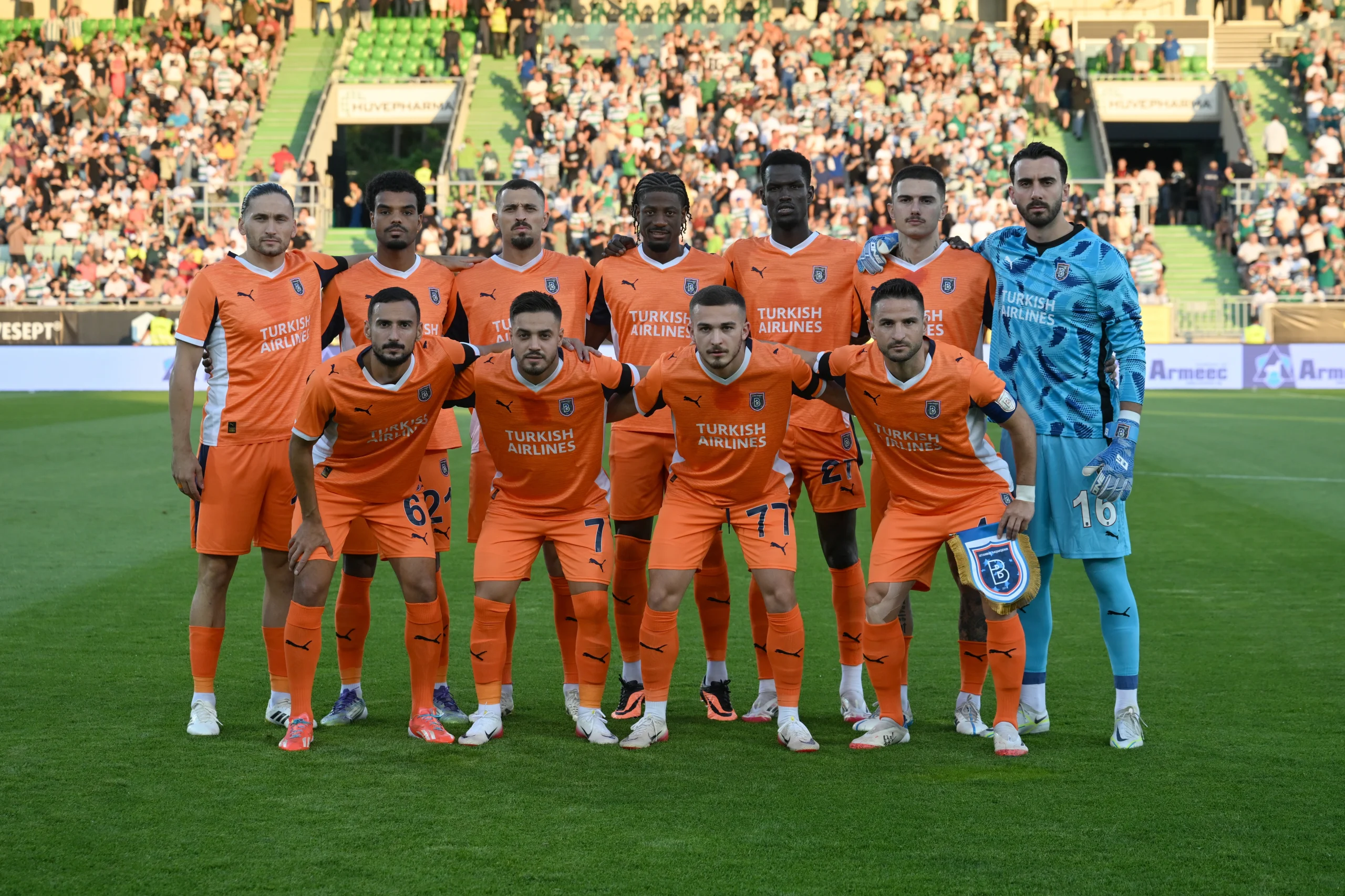 UEFA Konferans Ligi 2. eleme turu ilk maçında Başakşehir, deplasmanda