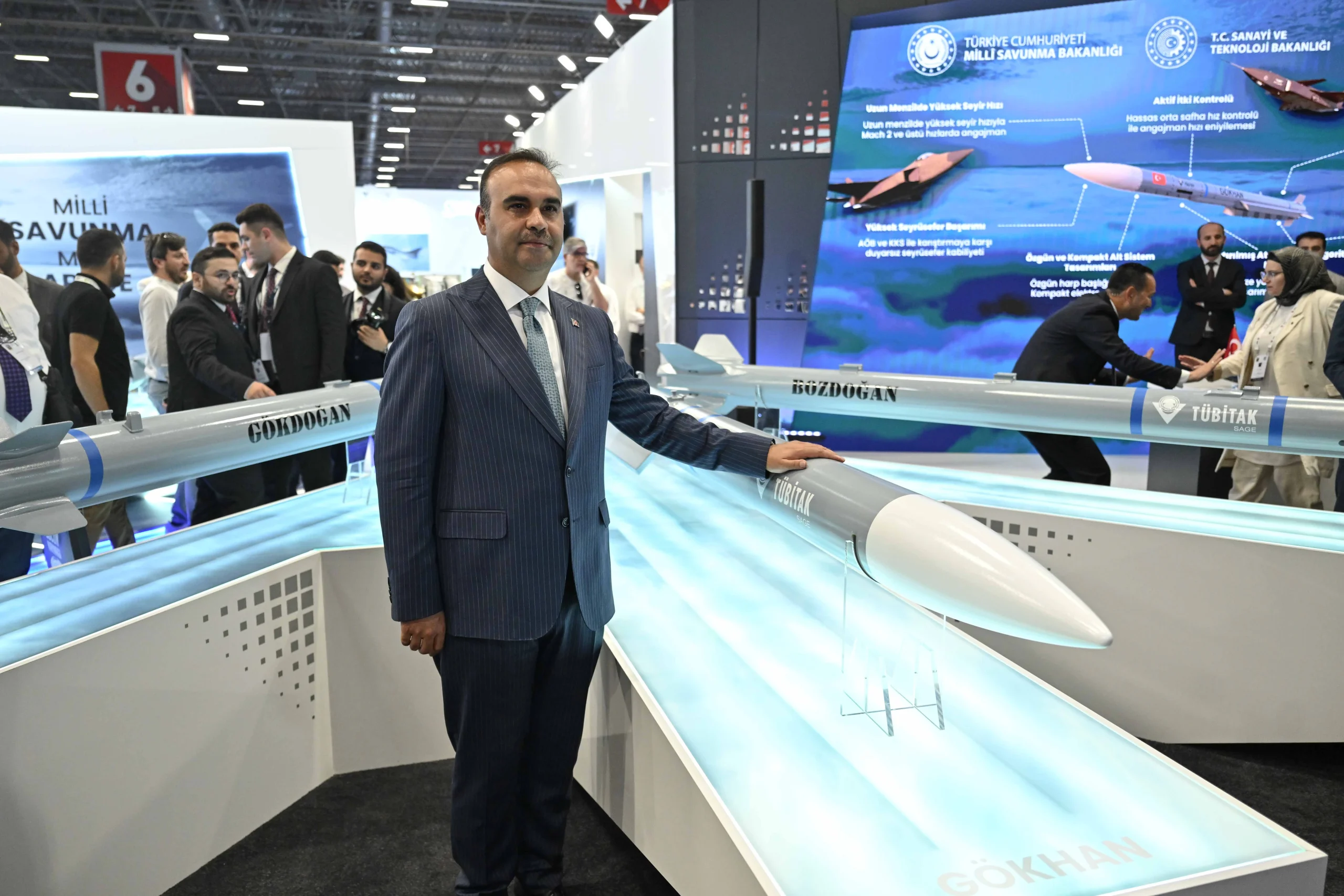 Türkiye'nin ilk milli ramjet motorlu hava-hava füzesi GÖKHAN, IDEF 2025’te