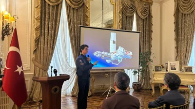 Tuva Cihangir Atasever, Londra’daki etkinlikte Türkiye'nin uzay misyonları ve bilimsel