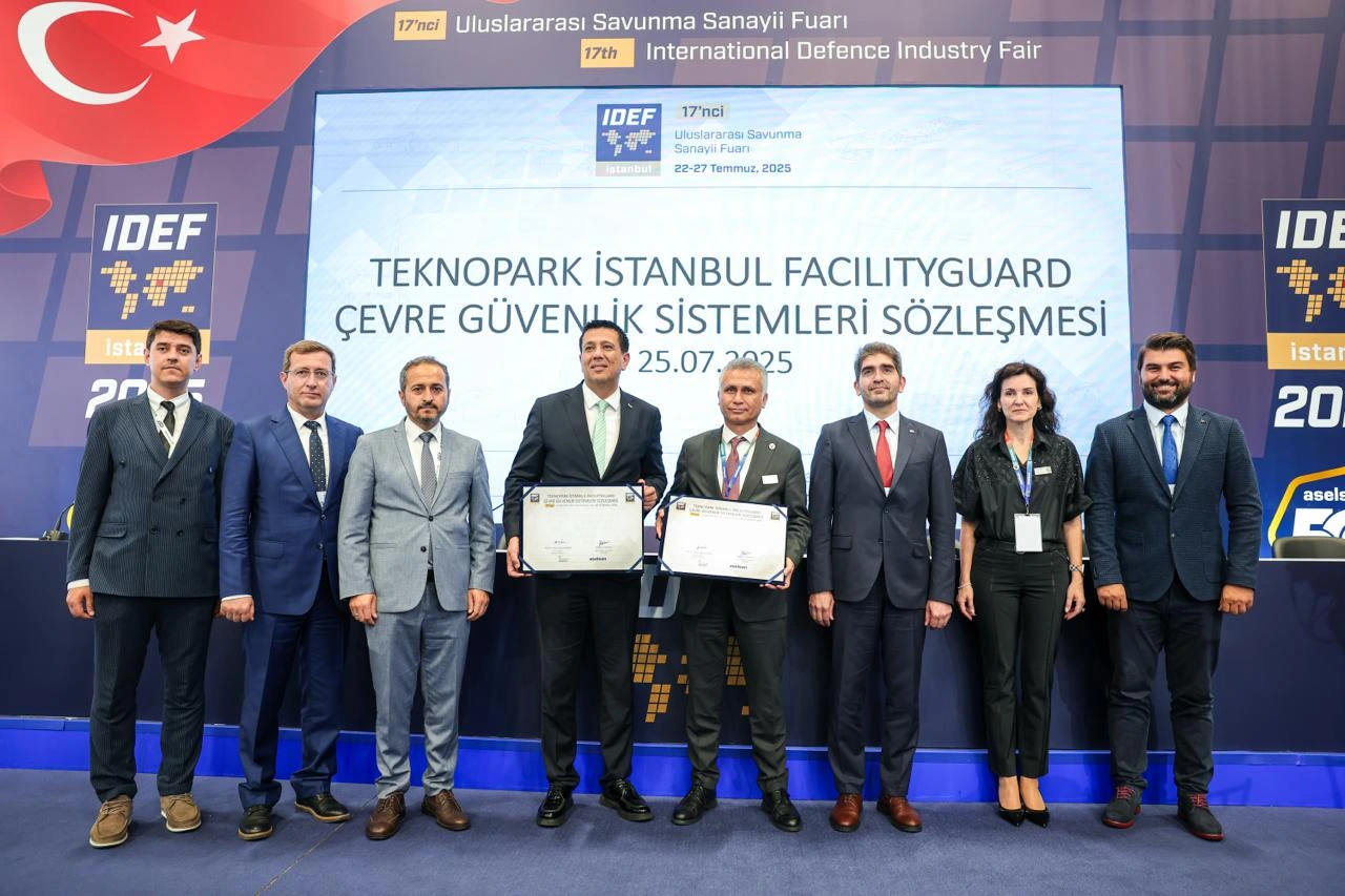 Teknopark İstanbul, ASELSAN ile imzalanan çevre güvenliği sözleşmesiyle ileri düzey