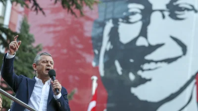  CHP Genel Başkanı Özgür Özel, Cumhurbaşkanlığı Aday Ofisi'nin açılışında