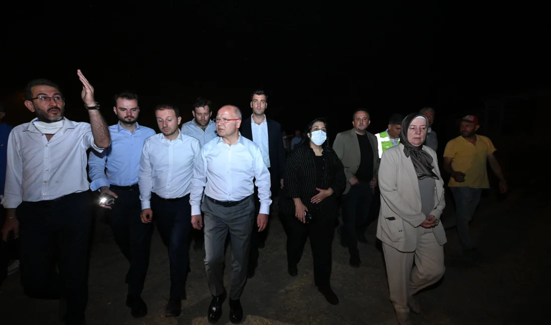 AK Parti Heyetinden Bursa’daki Orman Yangınına Yerinde İnceleme AK Parti milletvekilleri ve il yöneticileri, Gürsu ile Kestel arasındaki