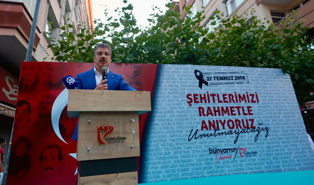 Güngören’de 2008 yılında düzenlenen hain terör saldırısında hayatını kaybeden 17