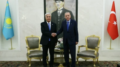 Kazakistan Cumhurbaşkanı Kasım Cömert Tokayev, Cumhurbaşkanı Erdoğan’ın daveti üzerine Ankara’ya