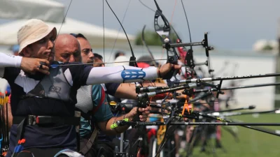 Para okçular, Türkiye Kupası’nın üçüncü ayağında Samsun’da bir araya geldi;