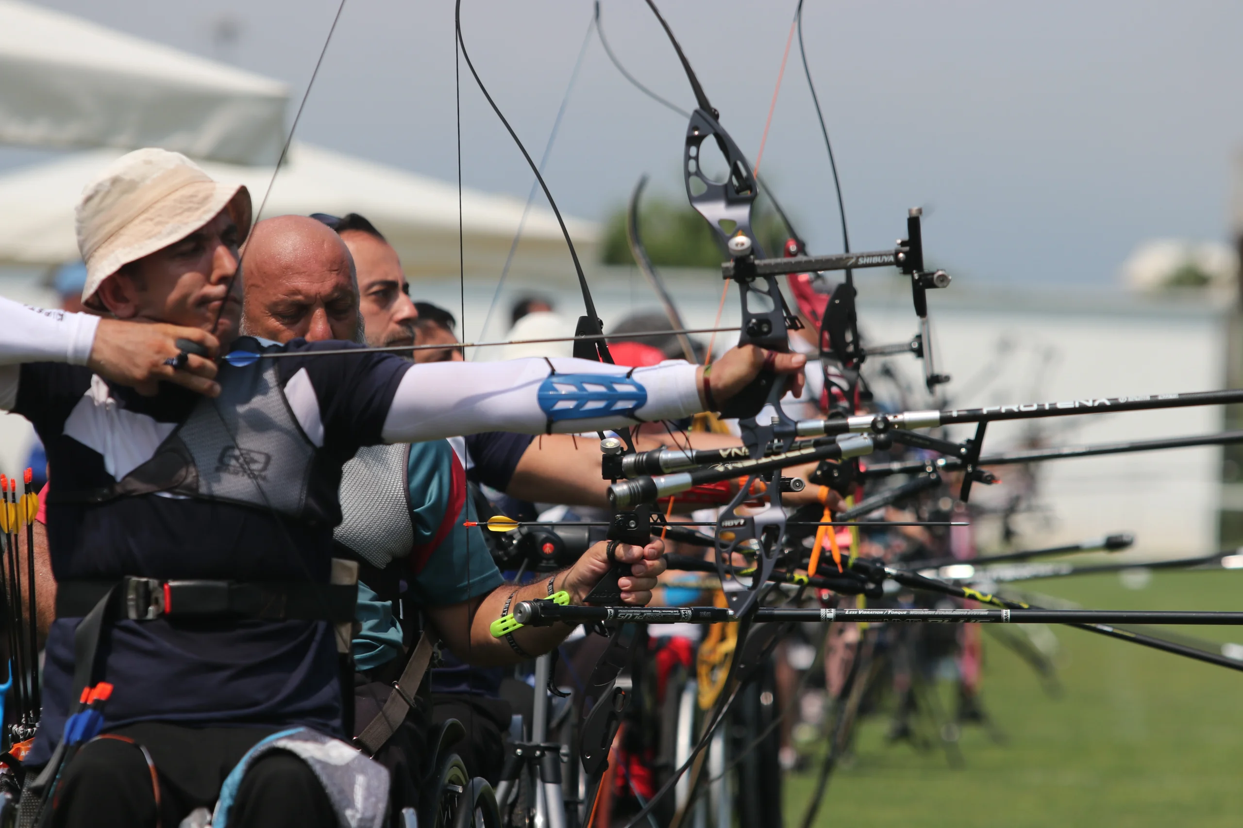 Para okçular, Türkiye Kupası’nın üçüncü ayağında Samsun’da bir araya geldi;