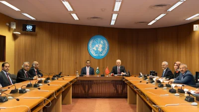  Cenevre’de görüşen TBMM Başkanı Kurtulmuş ve Pakistan Meclis Başkanı