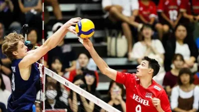 A Milli Erkek Voleybol Takımı, ABD’ye Set Vermeden Mağlup Oldu Milliler, VNL'nin son haftasında çıktığı ilk maçta güçlü rakibi ABD