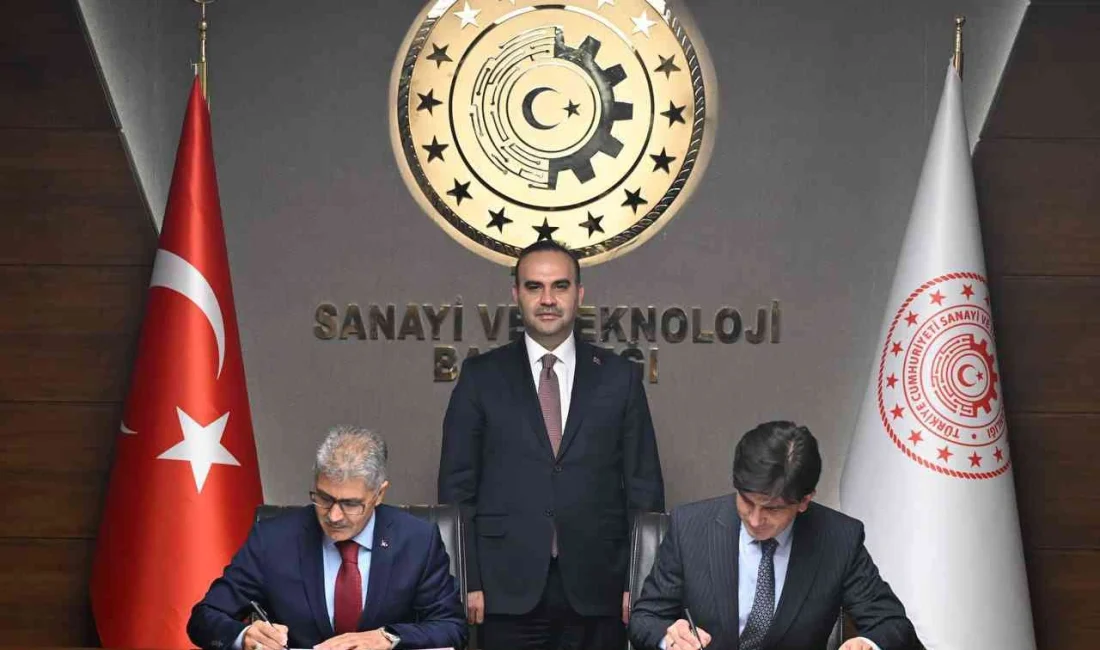 Sanayi ve Teknoloji Bakanı Mehmet Fatih Kacır, KOP destekli projelerle