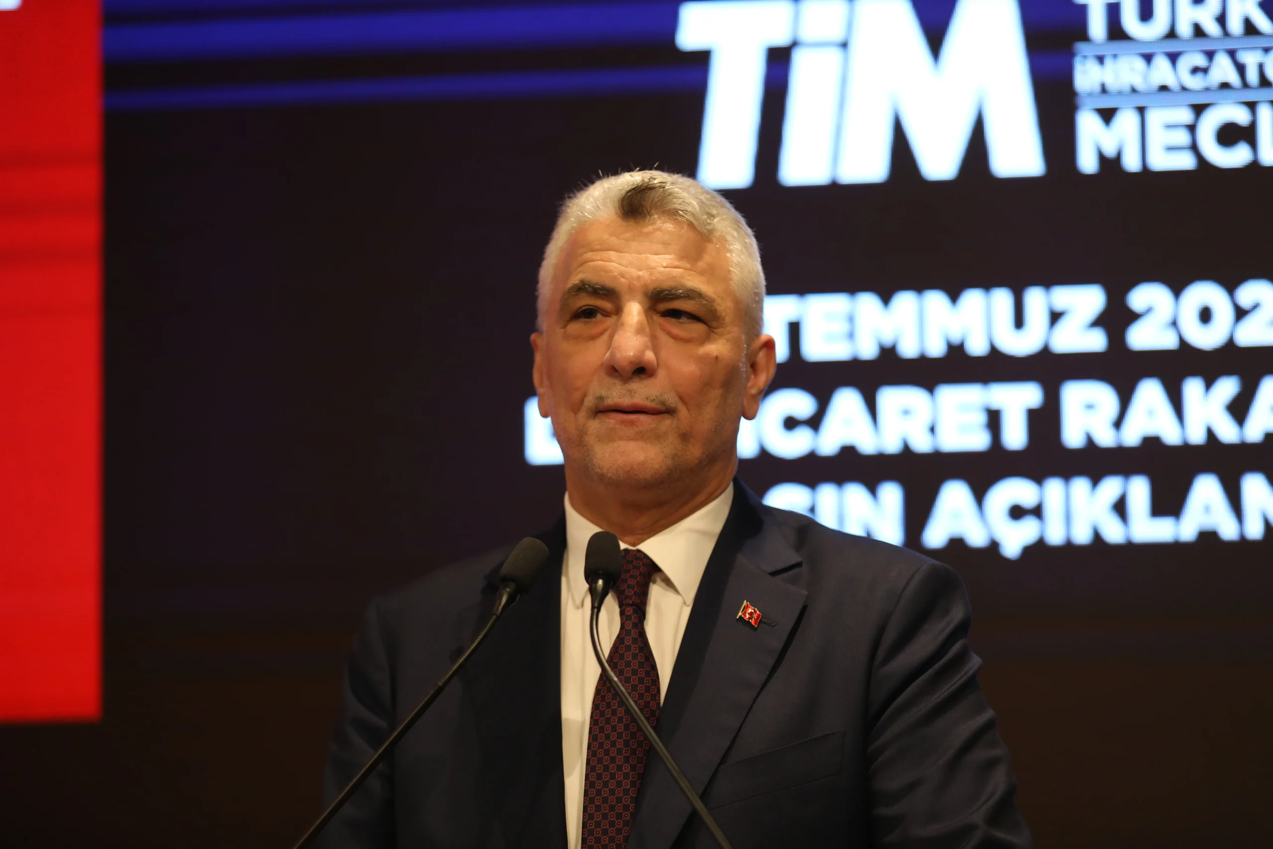 Ticaret Bakanı Ömer Bolat, temmuz ayının ihracat, dış ticaret dengesi