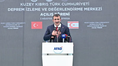 Cumhurbaşkanı Yardımcısı Yılmaz, KKTC'de konuştu: “Başkasının merhametine güvenecek zaman değil,