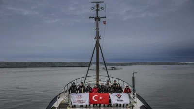 Arktik Okyanusu’nda bir ay süren bilimsel araştırma seferini tamamlayan Türk