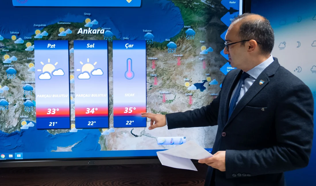 Meteoroloji, yurt genelinde sıcaklıkların mevsim normallerinin üzerinde seyretmeye devam edeceğini,